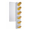 UP37354-FL SS Front Air Cleaner Bracket With 12X 11 LED Watermelon Lights & Visors -Amber LED & Lens