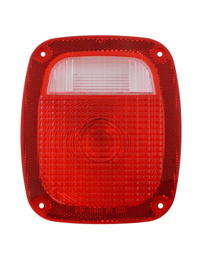 GG80792 - RED PLASTIC LENS W/SMALL CLEAR LENS ON TOP GG80792 - RED PLASTIC LENS W/SMALL CLEAR LENS ON TOP