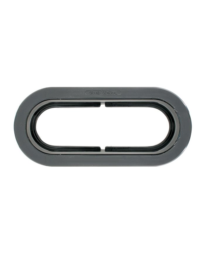 GG80802 - OVAL BLACK GROMMET GG80802 - OVAL BLACK GROMMET