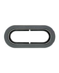 GG80802 - OVAL BLACK GROMMET GG80802 - OVAL BLACK GROMMET