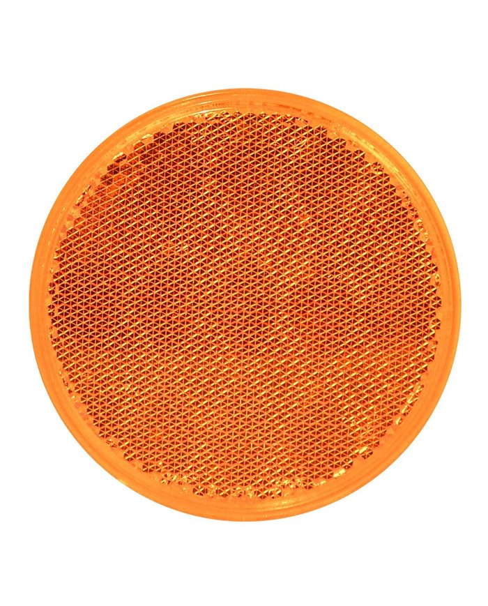 GG80811 - 3" AMBER REFLECTOR W/ ADHESIVE TAPE GG80811 - 3" AMBER REFLECTOR W/ ADHESIVE TAPE
