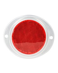 GG80816 - 3" RED REFLECTOR W/ ALUMINUM SCREW MOUNT BASE