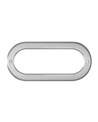 GG80817 - CR. PLASTIC GROMMET COVER W/O VISOR FOR OVAL LIGHT GG80817 - CR. PLASTIC GROMMET COVER W/O VISOR FOR OVAL LIGHT