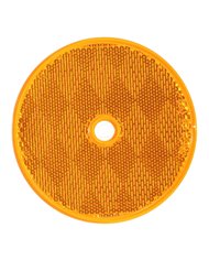 GG80821 - 3-1/4" AMBER CENTER MOUNT REFLECTOR