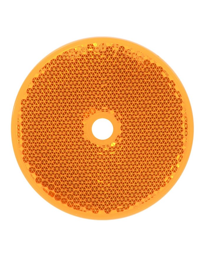 GG80825 - 2-3/8" AMBER CENTER MOUNT REFLECTOR