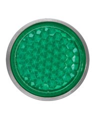 GG80847 - 5/8" DIA SCREW TYPE GREEN MINI REFLECTOR, SET OF 4