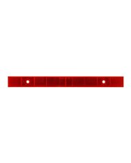GG80866 - RED REFLECTOR STRIP W/ 2 MOUNTING HOLES 12"L X 1"W