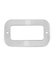 GG80957 - S.S. GROMMET COVER FOR T 15702 SMALL RECT. STYLE GROMMET