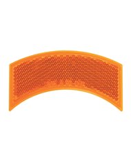 GG81200 - AMBER HALF MOON STICK-ON REFLECTOR