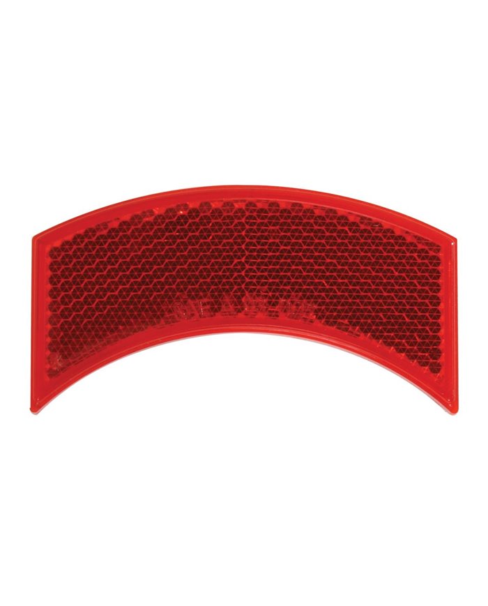 GG81205 - RED HALF MOON STICK-ON REFLECTOR