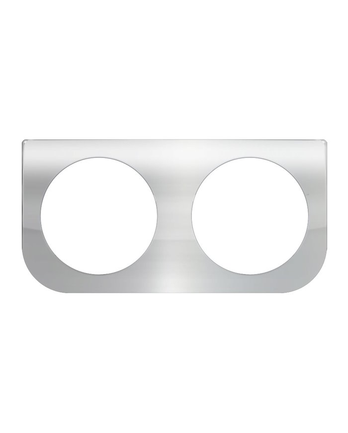 GG81430 - CR. L MOUNTING BRACKET W/ 2 ROUND HOLES FOR 4" LIGHTS