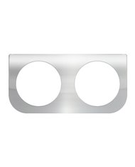 GG81430 - CR. L MOUNTING BRACKET W/ 2 ROUND HOLES FOR 4" LIGHTS