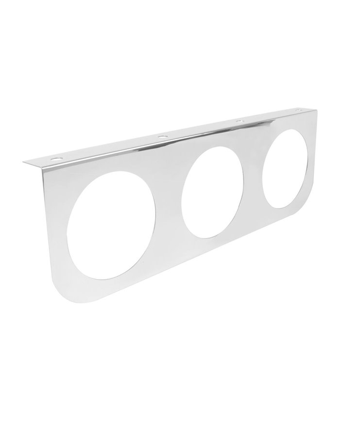 GG81500 - CR. L MOUNTING BRACKET W/ 3 ROUND HOLES FOR 4" LIGHTS