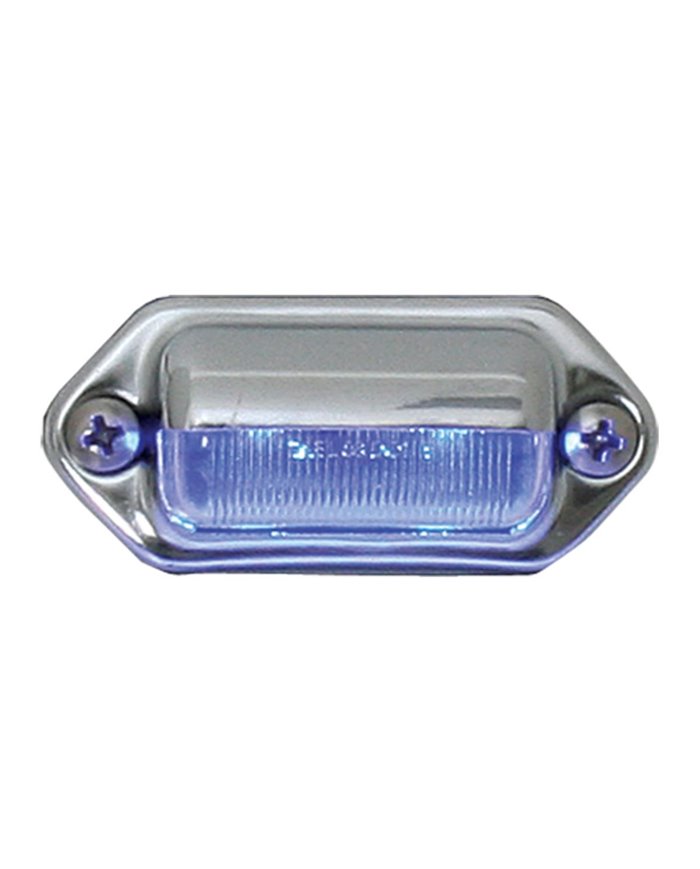 GG81731 - INTERIOR/UTILITY BLUE 2-LED LIGHT, CHROME HOUSING GG81731 - INTERIOR/UTILITY BLUE 2-LED LIGHT, CHROME HOUSING