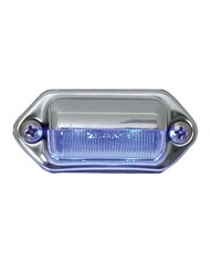 GG81731 - INTERIOR/UTILITY BLUE 2-LED LIGHT, CHROME HOUSING GG81731 - INTERIOR/UTILITY BLUE 2-LED LIGHT, CHROME HOUSING