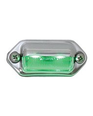 GG81732 - INTERIOR/UTILITY GREEN 2-LED LIGHT, CHROME HOUSING GG81732 - INTERIOR/UTILITY GREEN 2-LED LIGHT, CHROME HOUSING