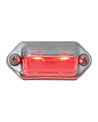 GG81734 - INTERIOR/UTILITY RED 2-LED LIGHT, CHROME HOUSING GG81734 - INTERIOR/UTILITY RED 2-LED LIGHT, CHROME HOUSING