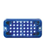 GG81748 - SMALL RECT. BLUE MULTI-STROBE 36-LED LIGHT, 8 FLASH PATTERN GG81748 - SMALL RECT. BLUE MULTI-STROBE 36-LED LIGHT, 8 FLASH PATTERN