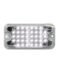 GG81749 - SMALL RECT. WHITE MULTI-STROBE 36-LED LIGHT, 8 FLASH PATTERN GG81749 - SMALL RECT. WHITE MULTI-STROBE 36-LED LIGHT, 8 FLASH PATTERN