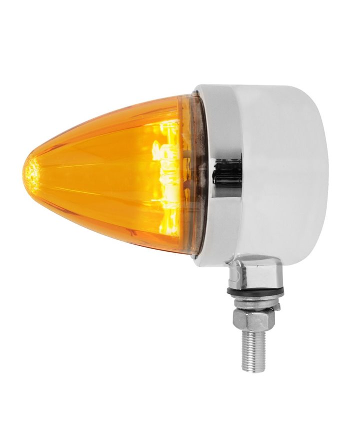 GG81970 - CR. DIE CAST AMBER/AMBER 19LED WATERMELON SINGLE FACE LIGHT GG81970 - CR. DIE CAST AMBER/AMBER 19LED WATERMELON SINGLE FACE LIGHT