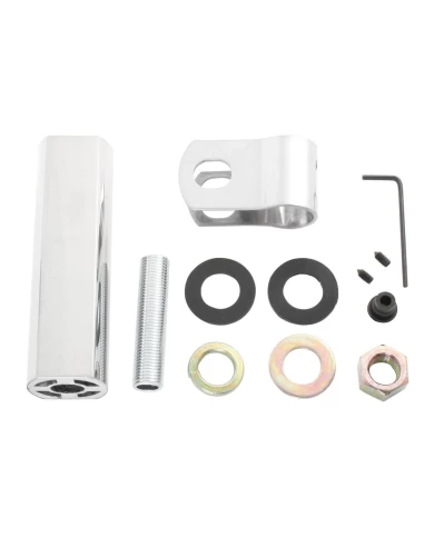 GG82005 - 4" L ALUM. W/S.S. EXTENSION S.S. MIRROR ARM CLAMP & HW GG82005 - 4" L ALUM. W/S.S. EXTENSION S.S. MIRROR ARM CLAMP & HW