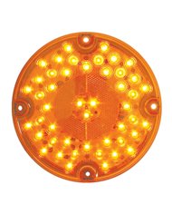 GG82334 - 7" AMBER/AMBER 47 LED BUS LIGHT, HIGH/LOW, 3 WIRES GG82334 - 7" AMBER/AMBER 47 LED BUS LIGHT, HIGH/LOW, 3 WIRES