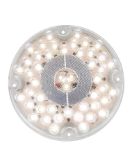 GG82336 - 7" WHITE/CLEAR 47 LED BUS/ UTILITY LIGHT, HIGH/LOW 3WIRES