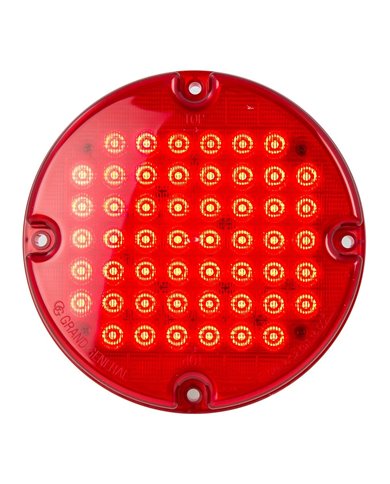 GG82352 - 7" SMART DYNAMIC RED/RED 52 LED BUS SEALED LIGHT GG82352 - 7" SMART DYNAMIC RED/RED 52 LED BUS SEALED LIGHT