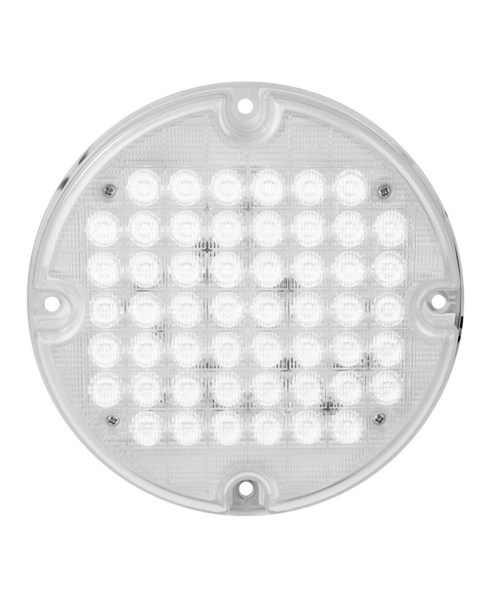 GG82354 - 7" SMART DYNAMIC WHITE/CLEAR 52LED BUS SEALED NON-SEQ LIGHT