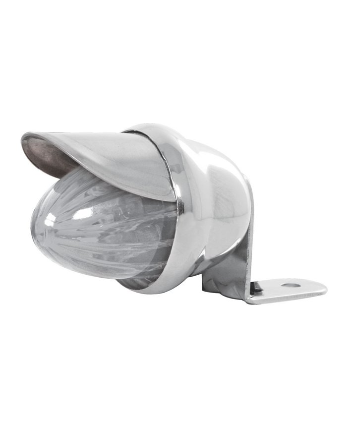 GG82772 - CR. SINGLE MINI CLEAR MARKER LIGHT W/VISOR GG82772 - CR. SINGLE MINI CLEAR MARKER LIGHT W/VISOR