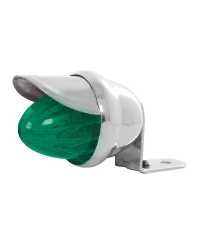 GG82773 - CR. SINGLE MINI GREEN MARKER LIGHT W/VISOR GG82773 - CR. SINGLE MINI GREEN MARKER LIGHT W/VISOR