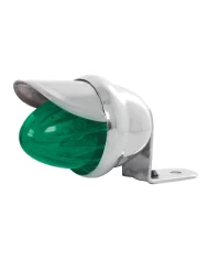 GG82773 - CR. SINGLE MINI GREEN MARKER LIGHT W/VISOR