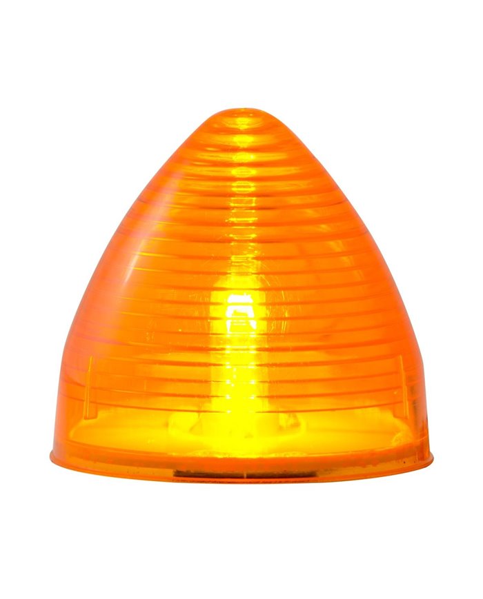GG82830 - 2-1/2" AMBER BEEHIVE LIGHT GG82830 - 2-1/2" AMBER BEEHIVE LIGHT