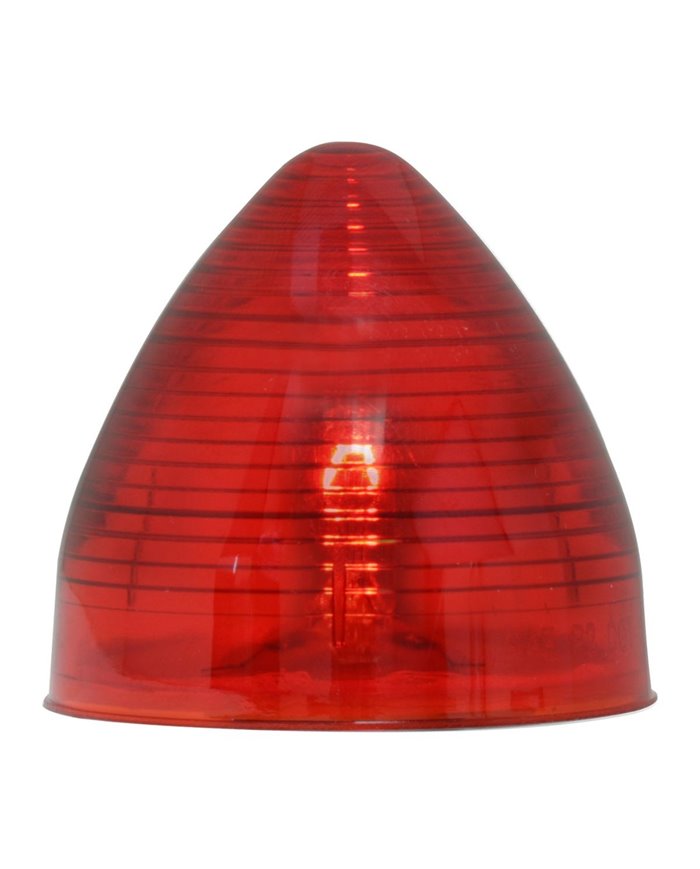 GG82835 - 2-1/2" RED BEEHIVE LIGHT GG82835 - 2-1/2" RED BEEHIVE LIGHT