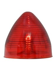 GG82835 - 2-1/2" RED BEEHIVE LIGHT GG82835 - 2-1/2" RED BEEHIVE LIGHT