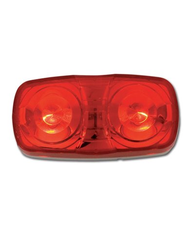GG82925 - RED TIGER EYE MARKER LIGHT, WHITE BASE GG82925 - RED TIGER EYE MARKER LIGHT, WHITE BASE