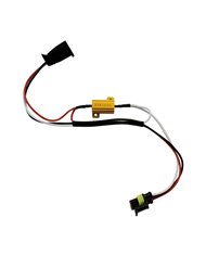 GG83022 - 3PIN/3PRONG LED FLASHER LOAD EQUALIZER RESISTOR PLUG, 2AMP