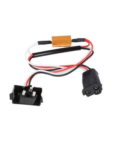 GG83023 - 3 PRONG LED FLASHER LOAD EQUALIZER RESISTOR PLUG, 2AMP GG83023 - 3 PRONG LED FLASHER LOAD EQUALIZER RESISTOR PLUG, 2AMP