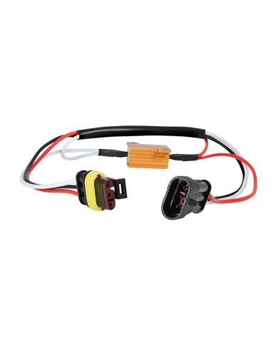 GG83024 - 3PIN M/F LED FLASHER LOAD EQUALIZER RESISTOR PLUG, 2AMP GG83024 - 3PIN M/F LED FLASHER LOAD EQUALIZER RESISTOR PLUG, 2AMP