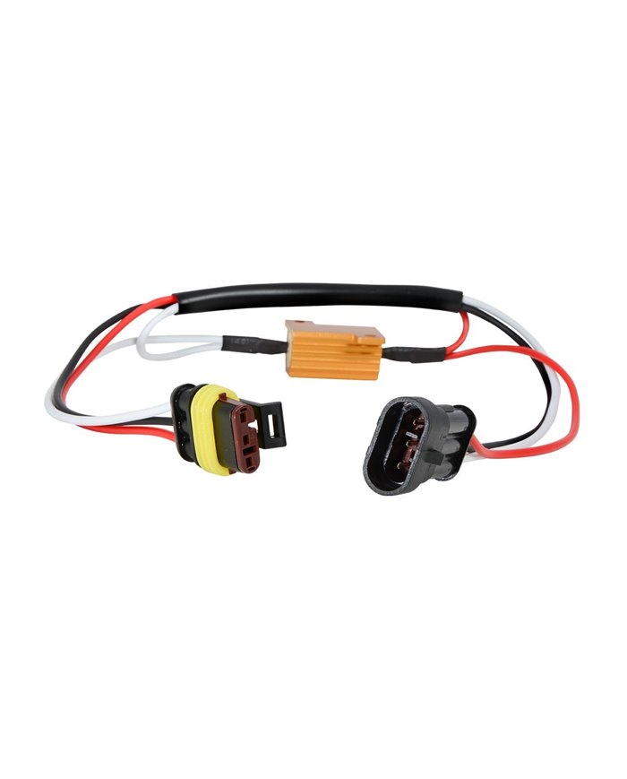 GG83024 - 3PIN M/F LED FLASHER LOAD EQUALIZER RESISTOR PLUG, 2AMP