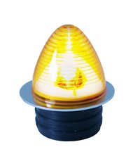 GG84080 - AMBER FLAP HOLDER LIGHT FOR INT'L, PETE & 1-7/8" HOLDER