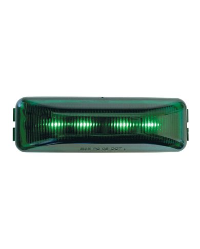 GG84444 - MEDIUM RECT. GREEN/GREEN 4-LED INTERIOR USE LIGHT GG84444 - MEDIUM RECT. GREEN/GREEN 4-LED INTERIOR USE LIGHT