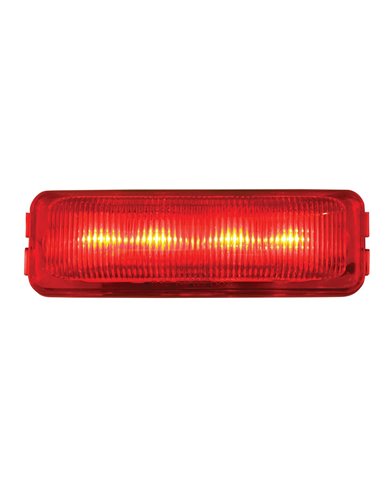 GG84445 - MEDIUM RECT. RED/RED 4-LED MARKER LIGHT GG84445 - MEDIUM RECT. RED/RED 4-LED MARKER LIGHT