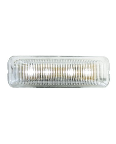 GG84447 - MEDIUM RECT. WHITE/CLEAR 4-LED UTILITY/INTERIOR LIGHT GG84447 - MEDIUM RECT. WHITE/CLEAR 4-LED UTILITY/INTERIOR LIGHT