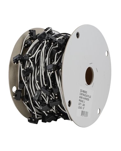 GG86093 - 2 PRONG CONTINUOUS WIRE HARNESS- 6", 100'L, 200PLUGS GG86093 - 2 PRONG CONTINUOUS WIRE HARNESS- 6", 100'L, 200PLUGS