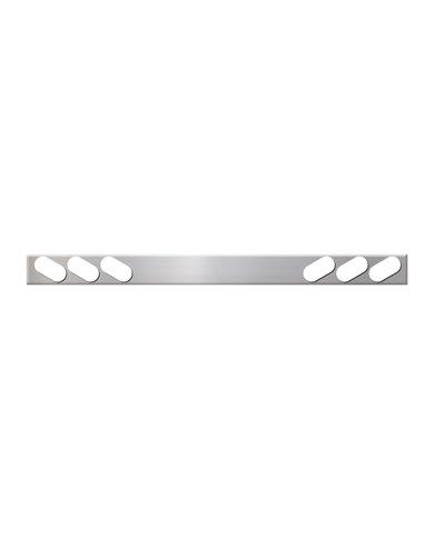 GG86999 - 1 PC CR. REAR LIGHT BAR W/ SLANTED OVAL HOLES GG86999 - 1 PC CR. REAR LIGHT BAR W/ SLANTED OVAL HOLES