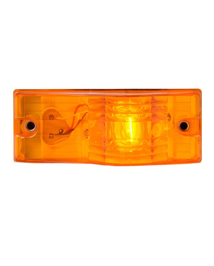 GG87011 - RECT. AMBER SIDE MOUNT MARKER/ TURN LIGHT