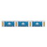 UP37442-UltraBurst Glass Watermelon Flush Mount Kit With 18 LED Bulb-Red LED/Clear Lens