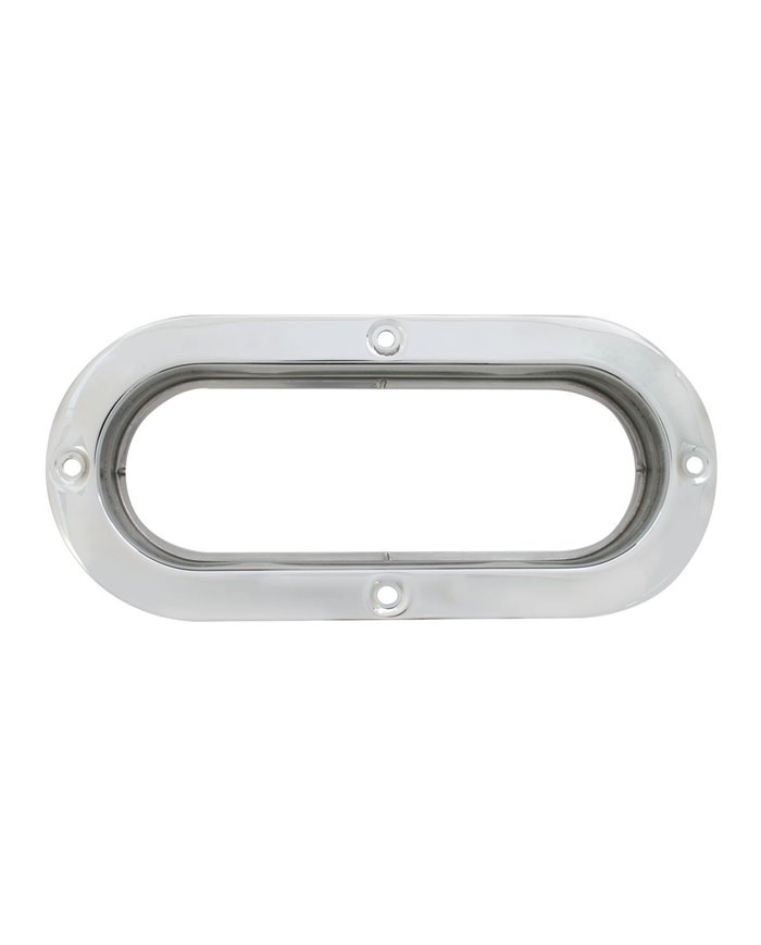 GG87146 - S.S. FLANGE MOUNT BEZEL FOR OVAL LIGHT