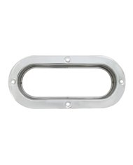 GG87146 - S.S. FLANGE MOUNT BEZEL FOR OVAL LIGHT